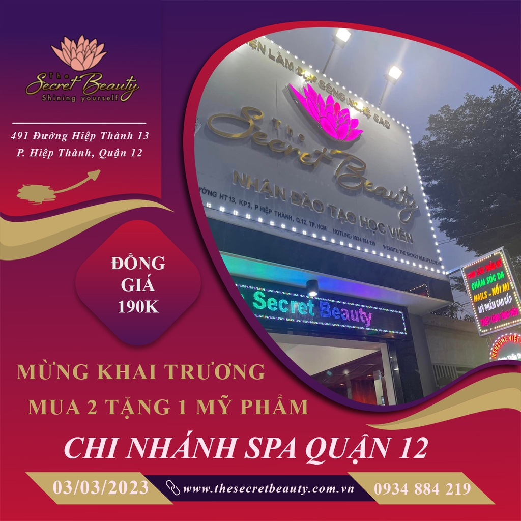 Mừng Khai Trương Chi Nhánh Quận 12