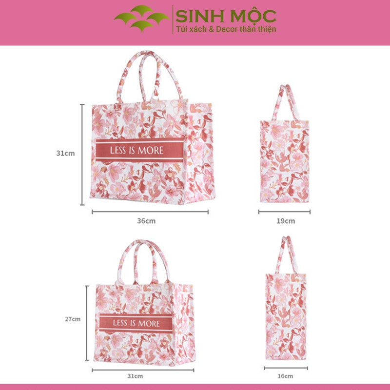 Túi dễ thương, túi hoa anh đào, túi xách xinh - M3064