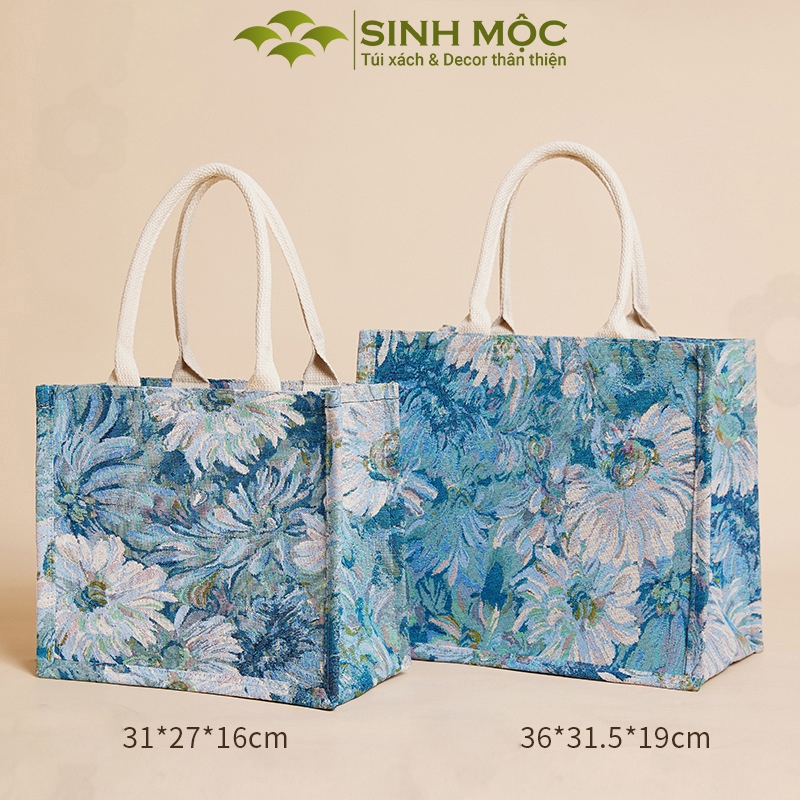 Túi xách cao cấp, túi dệt hoa, túi xách nữ - M3063