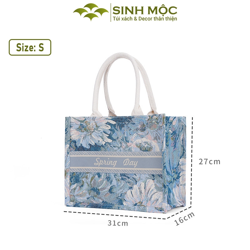 Túi xách cao cấp, túi dệt hoa, túi xách nữ - M3063