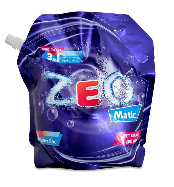Nước giặt xả ZeO 3in1 - Túi 2,2kg