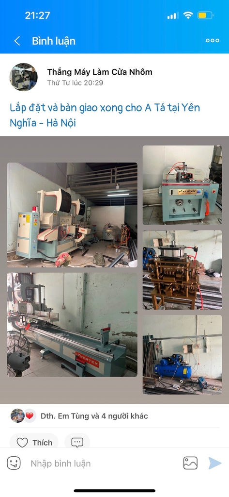 LẮP GIÀN V99PROMAX CHO( ANH TÁ- YÊN NGHĨA- HÀ NỘI)