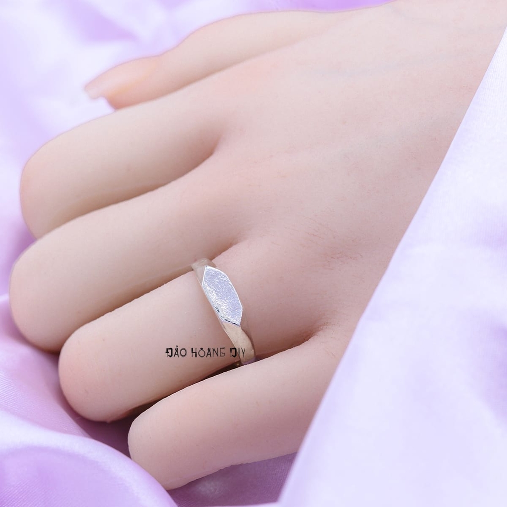 Nhẫn Bạc Nữ Trơn Không Đá N2408260072