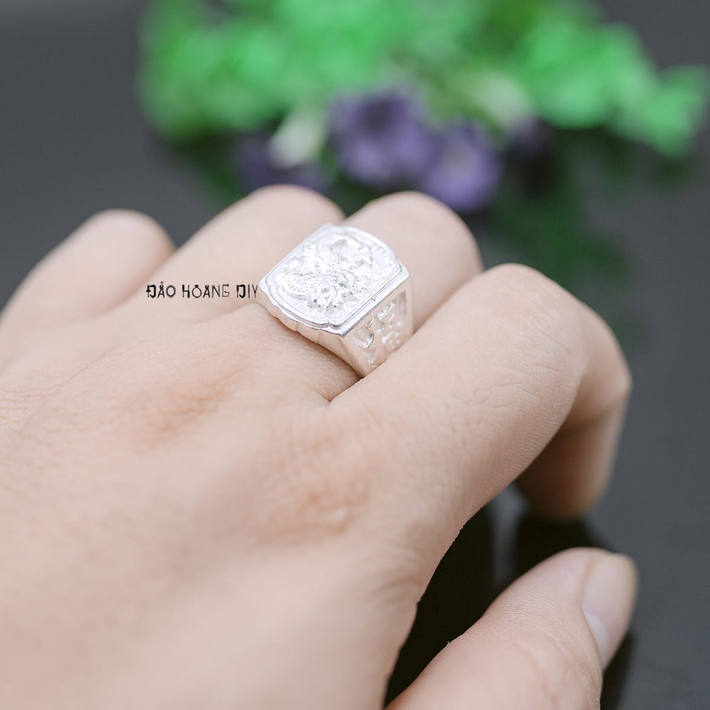 Nhẫn Bạc Nam Trơn Không Đá N2408200022
