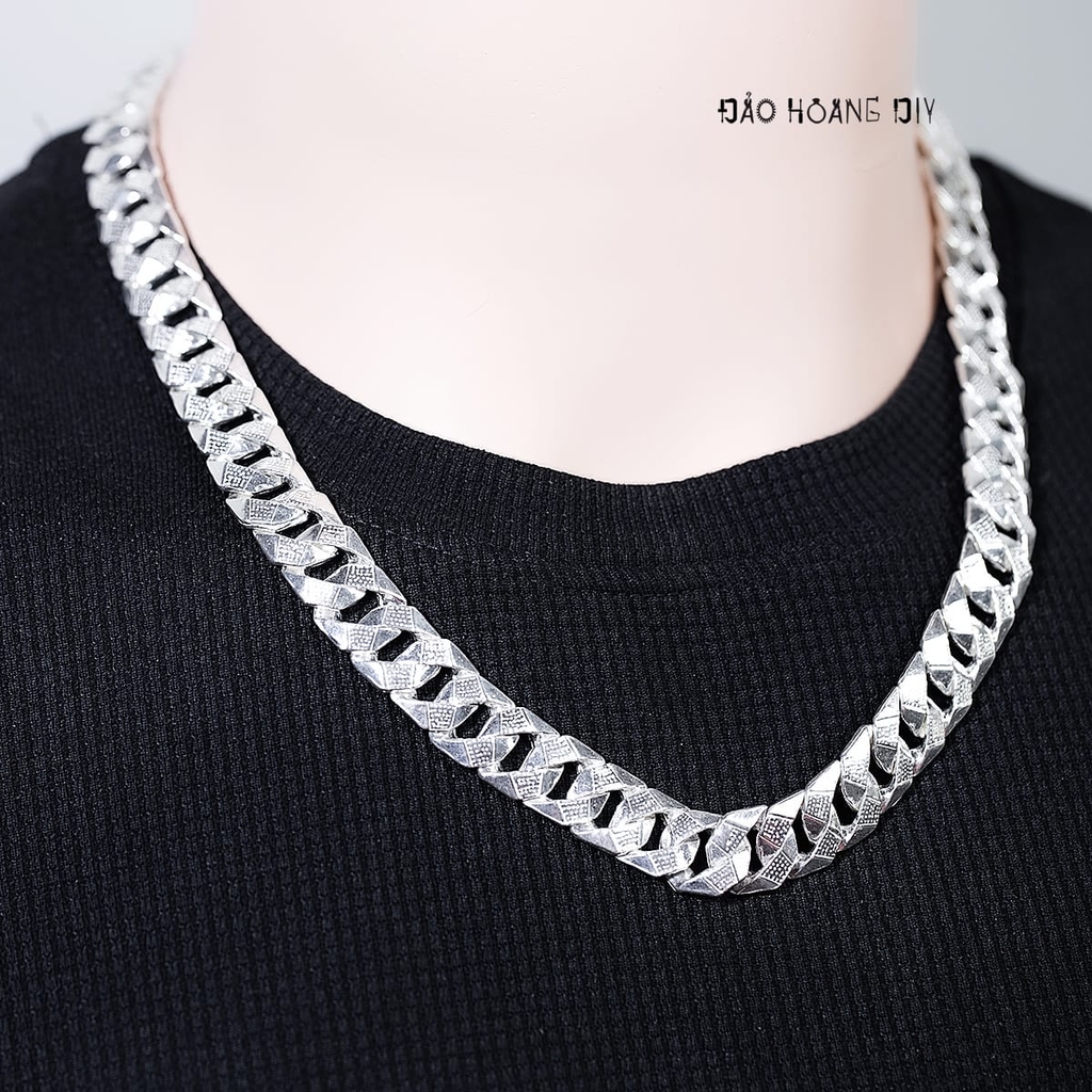 Dây Chuyền Bạc Nam Đẹp Nam Tính Bản To D2411230006