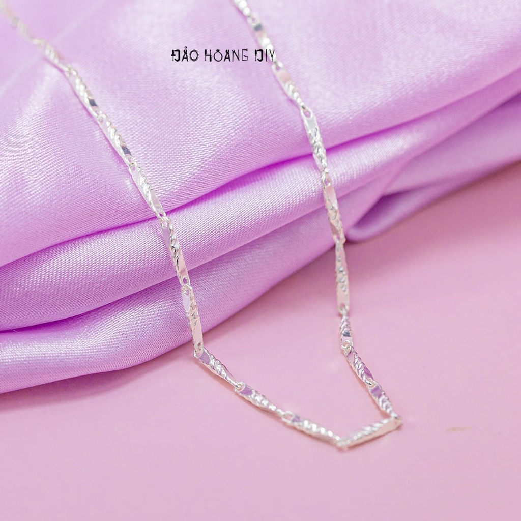 Dây Chuyền Bạc Nữ S990 Sợi Đặc Style 8 D2411150052