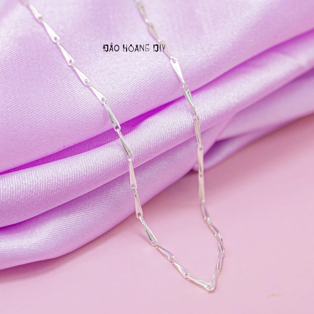 Dây Chuyền Bạc Nữ S990 Sợi Đặc Style 2 D2411150046