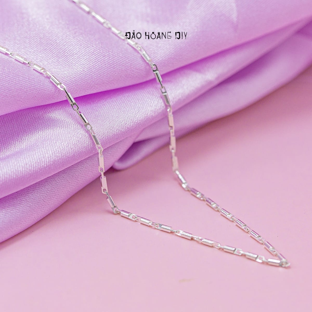 Dây Chuyền Bạc Nữ S925 Sợi Đặc Dài Style 1 D2411150045