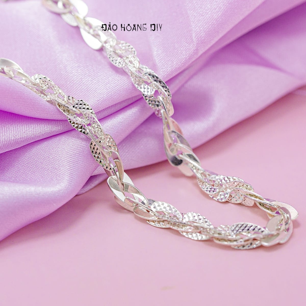Dây Chuyền Bạc Nữ S925 Dây Kiểu Ý Sang Trọng Nổi Bật Nhiều Style D2411130088