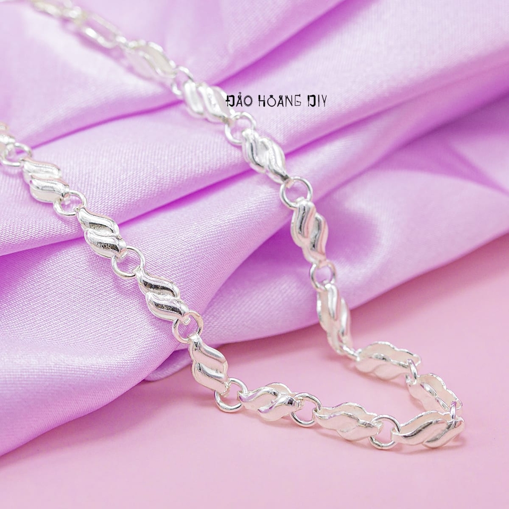 Dây Chuyền Bạc Ta Nữ Kiểu Ống Nhiều Style D2411140028