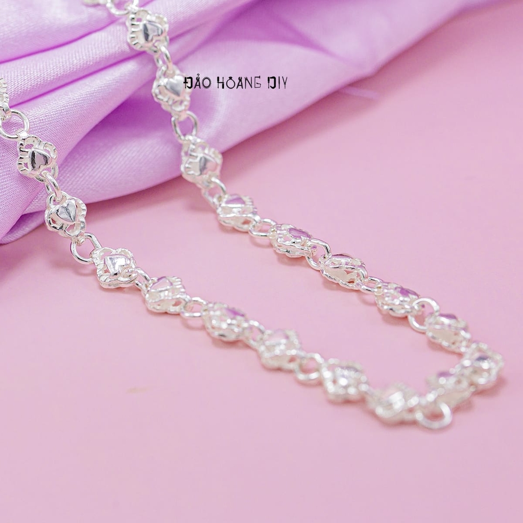 Dây Chuyền Bạc Ta Nữ Kiểu Ống Nhiều Style D2411140026