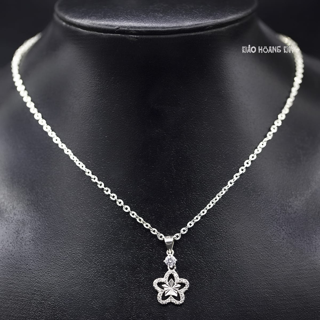 Mặt Dây Chuyền Bạc Nữ S925 Hình Ngôi Sao  M2409210030