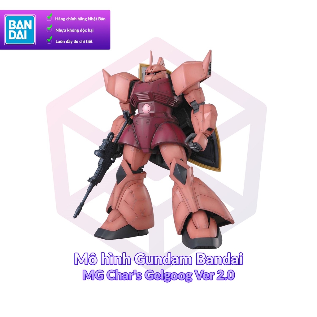 Mô hình Gundam Bandai MG Char's Gelgoog Ver 2.0 1/100 [GDB] [BMG]