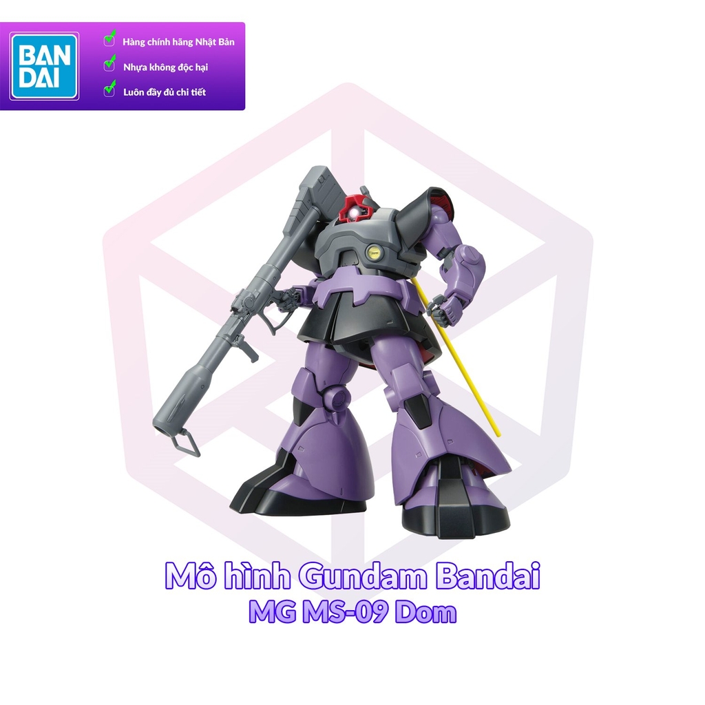 Mô hình Gundam Bandai MG MS-09 Dom 1/100 Mobile Suit Gundam [GDB] [BMG]