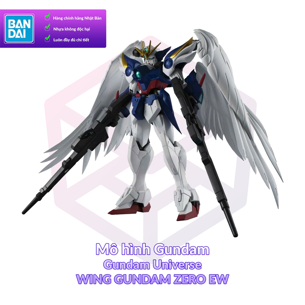 Mô Hình Gundam Bandai Universe Gu-07 Wing Gundam Zero Ew - Gundam Wing  Endless Waltz [Gdb]