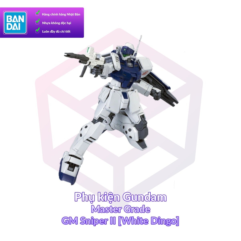 Mô Hình Gundam P-Bandai Mg Gm Snjper Ii [White Dingo] 1/100 Gundam 0080  [Gdb] [