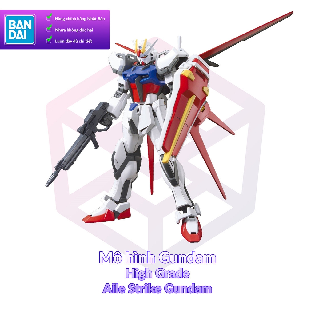 Mô Hình Gundam Bandai HG 171 Aile Strike Gundam 1/144 SEED [GDB] [BHG]