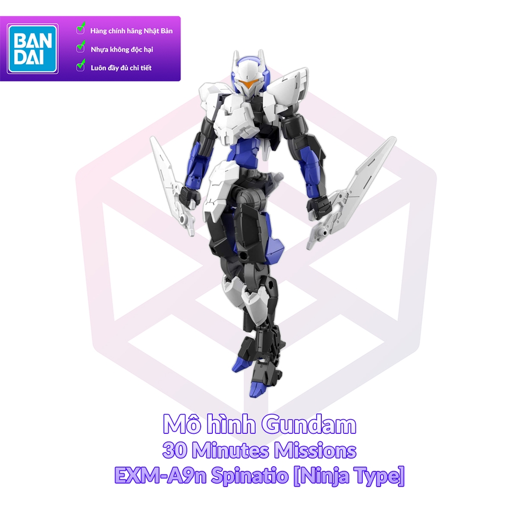 Mô hình Bandai 30MM EXM-A9n Spinatio [Ninja Type] 1/144 [30MM]