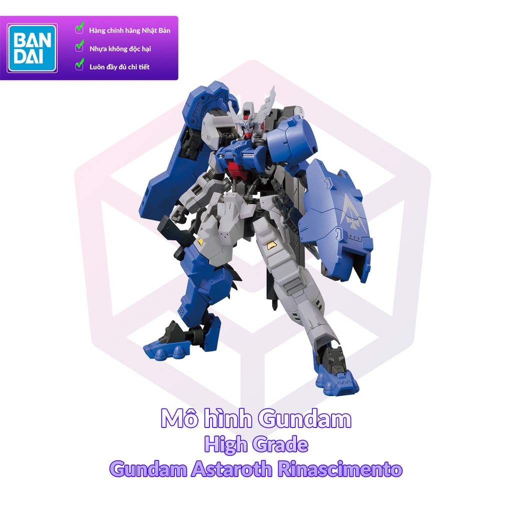 Mô Hình Gundam Bandai HG 039 Gundam Astaroth Rinascimento 1/144 IBO [GDB] [BHG]