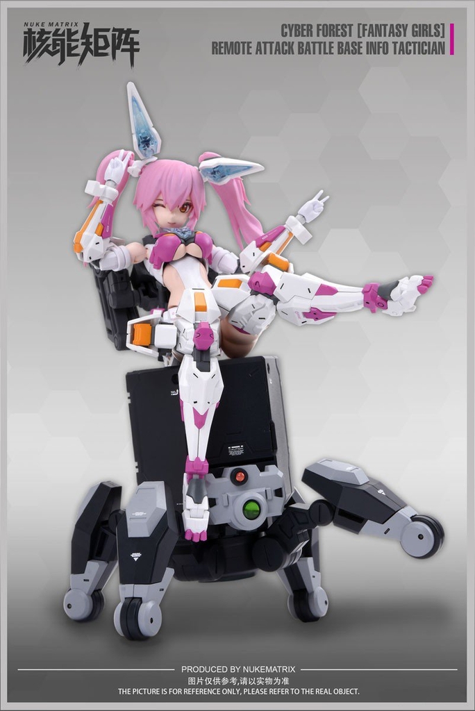 Mô hình Nuke Matrix Fantasy Girls Cyber Forest The Rabbit Lirly Bell [3GD]