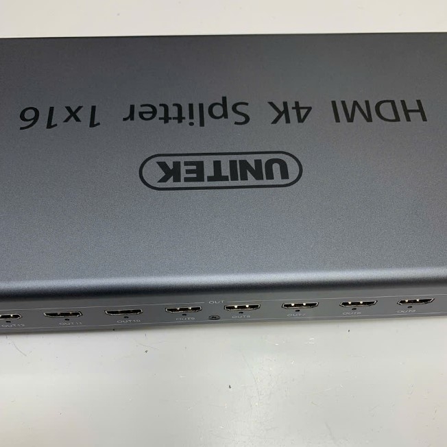 Bộ Chia Tín Hiệu HDMI 1-16 Port  Splitter Unitek V137A 3D Switch 1080P 4K 1 in 16 Out