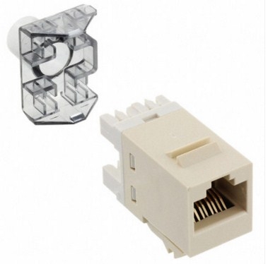 Nhân Mạng Chính Hãng AMP COMMSCOPE/TE CONNECTIVITY 1375055-1 CAT 6 JACK SL SERIES – ALMOND