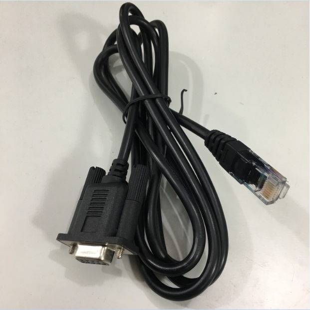 Cáp Lập Trình IC200CBL500 1.5M VersaMax Nano/Micro PLC Programming Cable Download Line RS232 DB9F to RJ45
