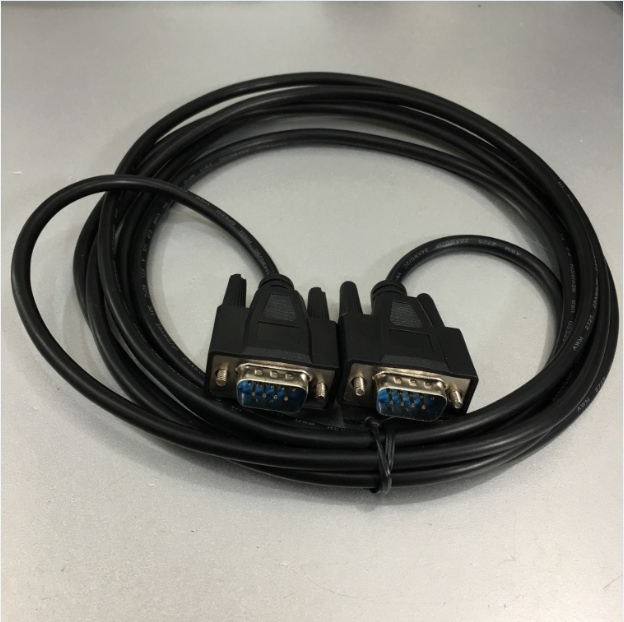 Cáp Kết Nối Điều khiển PLC SIEMENS S7-200/300 Với Màn Hình Delta HMI DOP-B Series HMI Qua Giao Thức RS485 Connector Cable DB9 Male to DB9 Male Length 3M