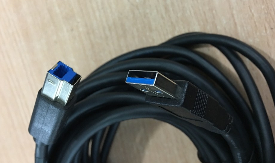 Cáp Kết Nối USB 3.0 SuperSpeed Cable Type Plug A To Type B Plug BLACK Dell For Accessories To Your Personal Computer Or Notebook Length 3M