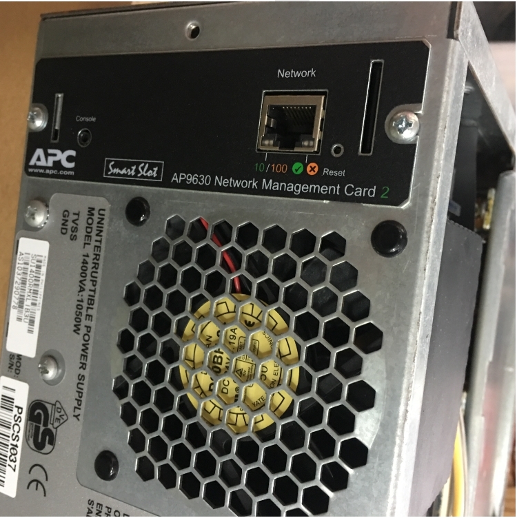 APC AP9630 1-Port 10/100 UPS Network Management Card 2 - Grade A