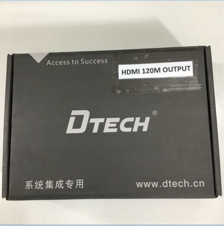 Chuyển Tín Hiệu HDMI to LAN DTECH DT-7046S HDMI IP EXTENDER 120M PLUS ADAPTER SENDER