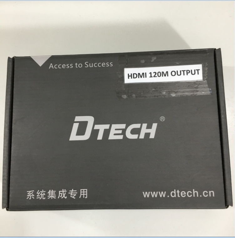 Chuyển Tín Hiệu HDMI to LAN DTECH DT-7046R HDMI IP EXTENDER 120M PLUS ADAPTER RECEIVER