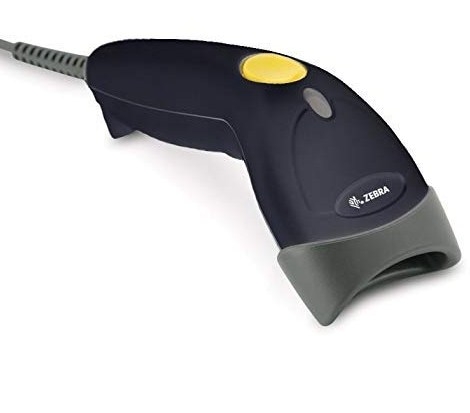 Cáp Máy Đọc Quét Mã Vạch Zebra Motorola Symbol USB to RJ50 10P10C 10Pin For Barcode Scanner ZEBRA 1D LS1203 Black Length 2M