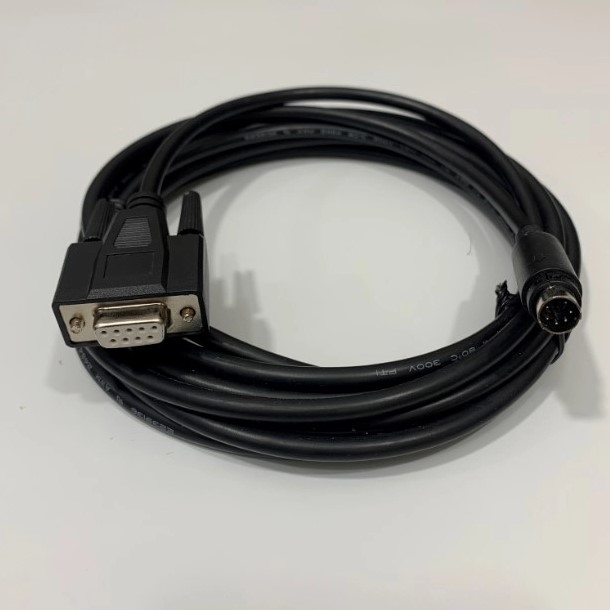 Cáp Lập Trình GT10-C30R2-6P Cable Dài 3M Chống Nhiễu Shielded RS232 For Màn Hình Mitsubishi HMI GT GOT1000 Series Với PC Connection Data Download Transparent