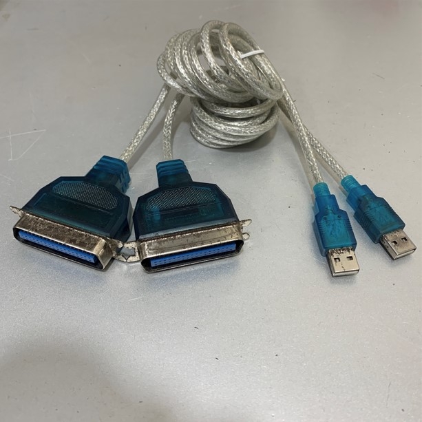 Cáp Chuyển USB to LPT DB36 Female Port Parallel Printer Converter Cable Parallel IEEE 1284 Printer CN36 Adapter 1.5 Meter