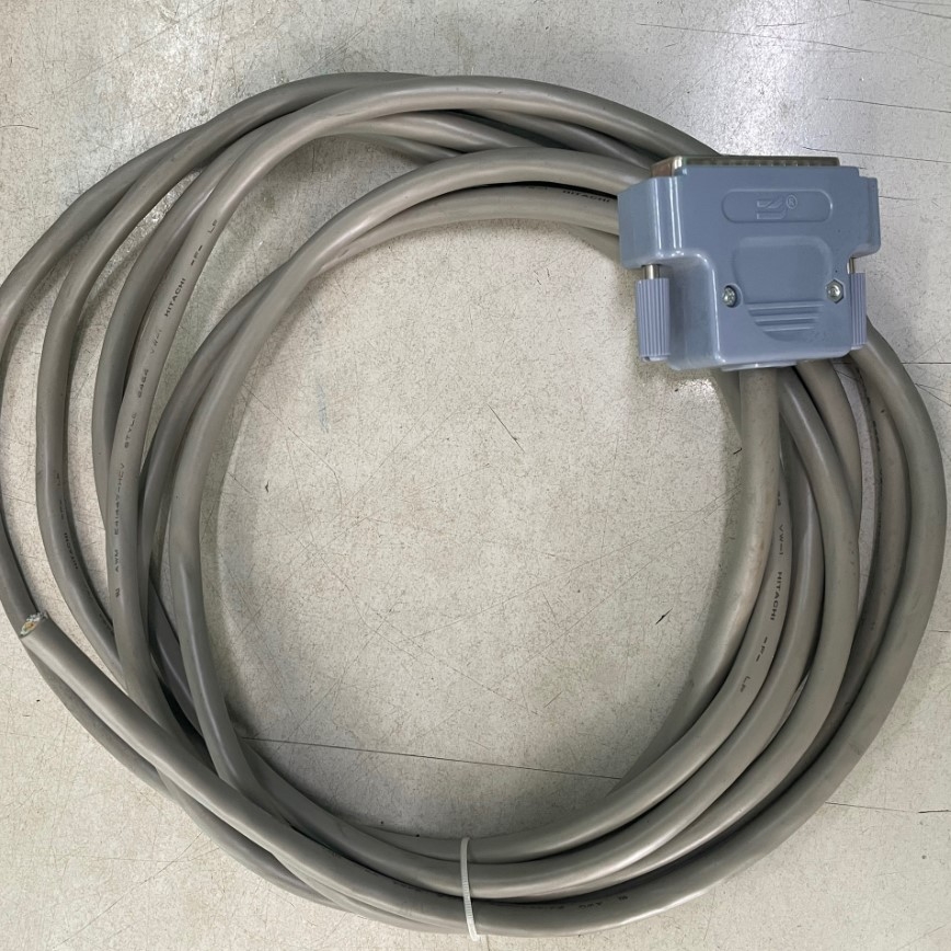 Cáp 20M 66ft Connector DB50 Male D-Sub 3 Rows 50 Pin to 20 Core Bare Wire Open End Cable Grey OD 9mm For I/O Cable Model Terminal with Control Reduction CNC Machining