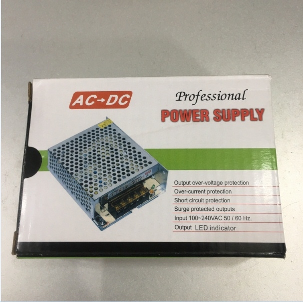 Nguồn Tổ Ong 24V 2A 48W S-48-24 Switch Power Supply For Broadcasting LED Display Communications Security