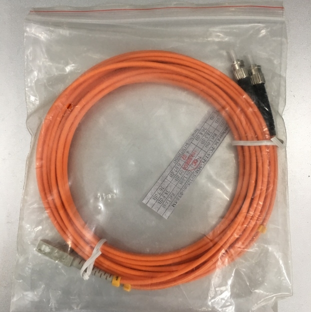 Dây Nhẩy Quang SC To ST Duplex Multimode Fiber Optic Patch Cord SC-ST Cable OS2 50/125 3.0mm PVC Length 5M