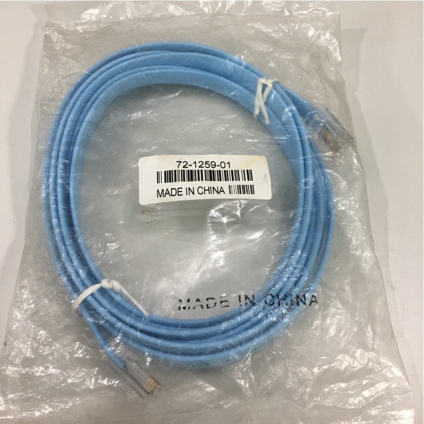 72-1259-01 6 Cisco Console Rollover Cable, Blue, RJ45 to RJ45, 6