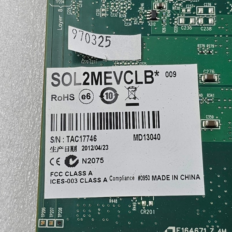 Card PCIe-X4 Matrox Solios EV-CL Y7367-00 REV.B SOL2MEVCLB For Cognex Industrial Camera