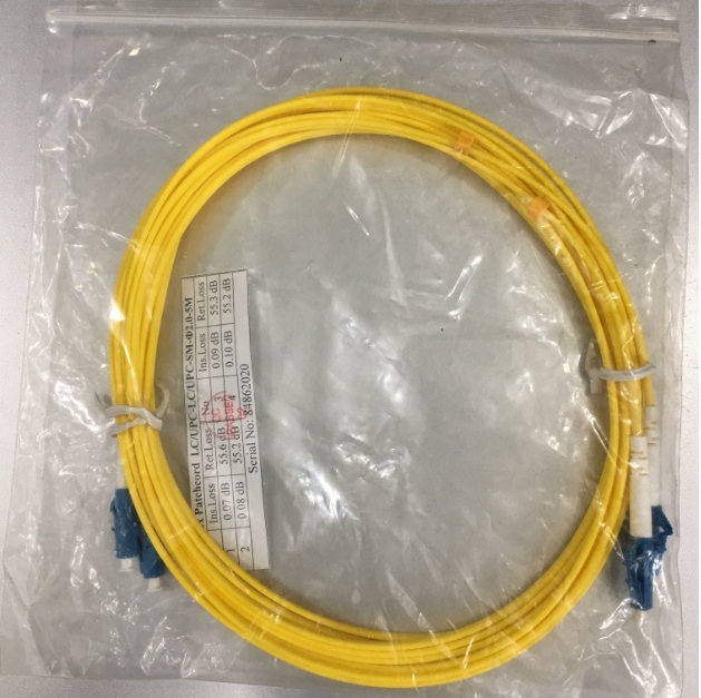 Dây Nhẩy Quang LC To LC Duplex Singlemode Fiber Optic Patch Cord LC-LC Cable 9/125 2.0mm PVC Length 5M