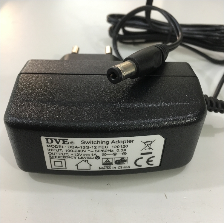 Adapter 12V 1A DVE Connector Size 5.5mm x 2.1mm For Ruckus Wireless ZoneFlex R310 R300 R500 R510 ZoneFlex R510