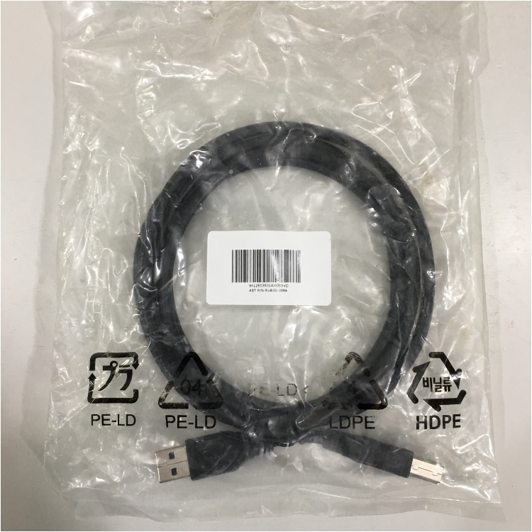 Cáp Kết Nối Chính Hãng Amphenol RUB30-0056 E326508 AWM 2725 30V Cable USB 3.0 Type A to Type B Cable Connector Types Length 1.8M