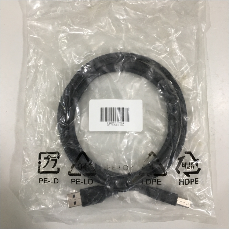 Cáp Kết Nối Chính Hãng Amphenol RUB30-0056 E326508 AWM 2725 30V Cable USB 3.0 Type A to Type B Cable Connector Types Length 1.8M