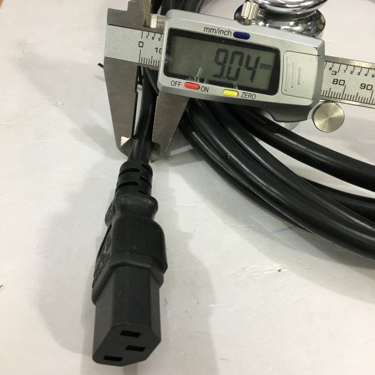 Dây Nguồn Máy Chủ LONGWELL LS-60 LS-14 AC Power Cord C13 to C14 13A 125V 3x1.31mm² 17AWG For UPS PDU APC ARES Eaton Emerson Và Server Rack Length 4M