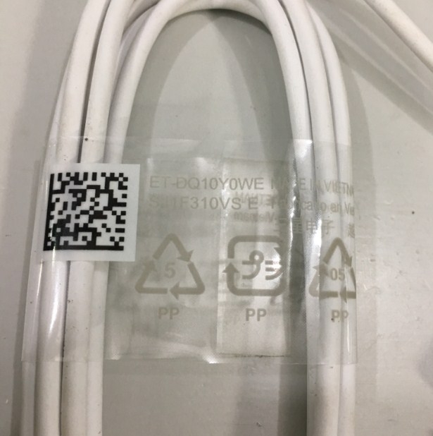 Cáp Sạc Và Đồng Bộ Hóa Thiết Bị Di Động Samsung HTC LG Micro USB to USB Data Link Cable White Length 1.4M