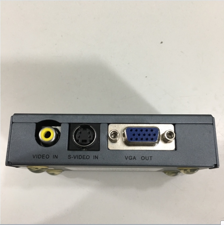 Bộ Chuyển Tín Hiệu BNC AV S-Video RCA to VGA Converter Adapter DTECH DT-7003