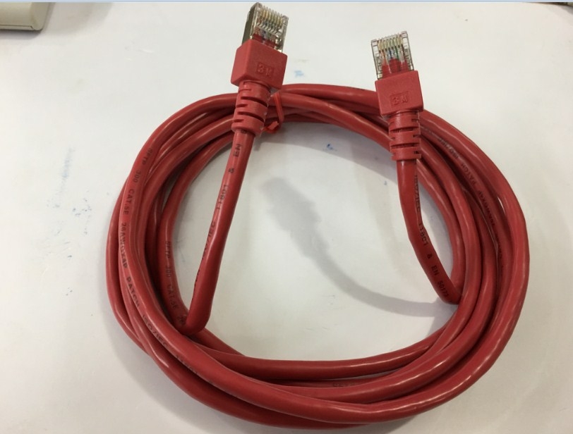 Dây Nhẩy EFB-Elektronik Cat5E SF/UTP 26AWG Gigabit Ethernet LAN PATCHKABEL Straight-Through Cable PVC CCA Jacketed RED Length 3M