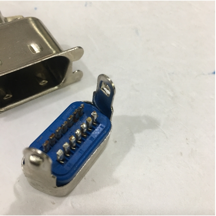 Bộ Rắc Hàn Cổng Connectors IEEE-488 DB14 Male RS PRO 14-Way IDC Connector Plug For Cable Mount 2-Row