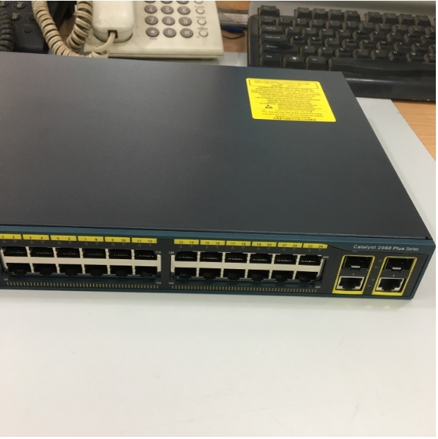 Cisco Catalyst 2960 24-Port Gigabit Switch - WS-C2960G-24TC-L (Used, Fully Functional)